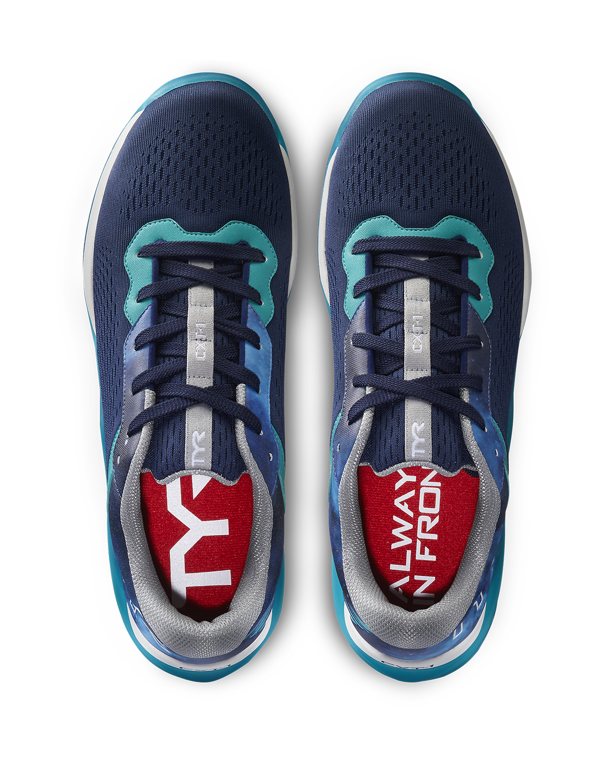 ::416 Navy/Turquoise