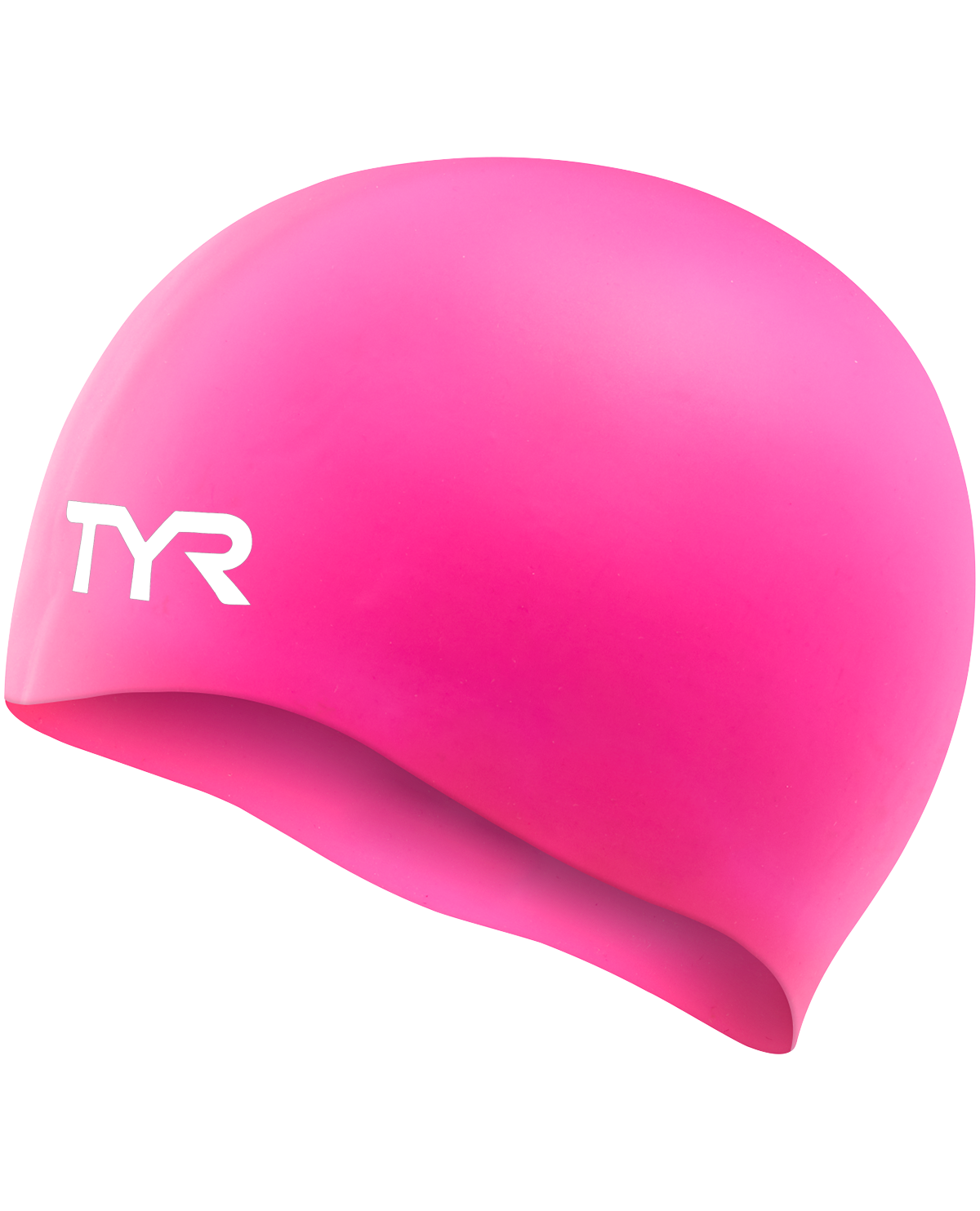 TYR Adult Silicone Wrinkle-Free Swim Cap