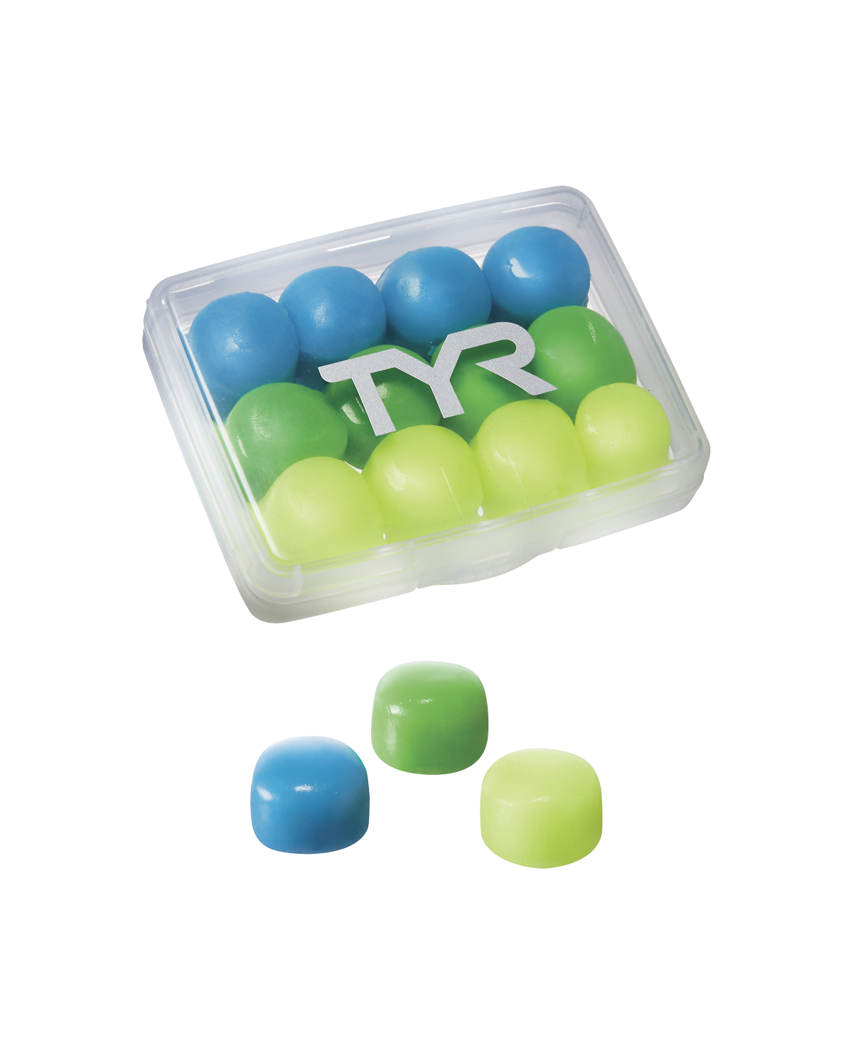 TYR Kids' Soft Silicone Ear Plugs - 12 Pack