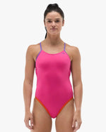 Maillot Durafast Elite à découpes et bretelles multiples pour femme