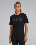 Women's Ultrasoft Lightweight Tri Blend Tech Tee - Big Logo