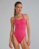 Durafast Elite® CutoutFit Badeanzug für Damen – einfarbig