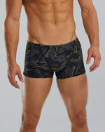 Durafast Elite® Men's Square Leg Swimsuit - Galaxy