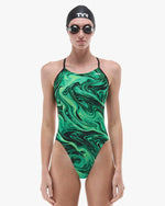 Women's Durafast Elite Cutoutfit Swimsuit - Olea