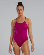 Durafast® Elite Women's Crosscut Tieback Swimsuit - Solid