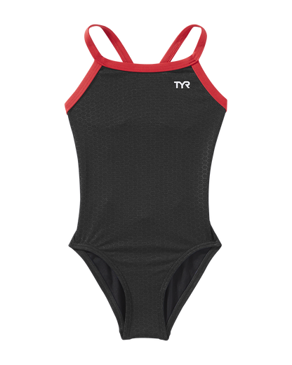 TYR Durafast Elite® Girls' Diamondfit Swimsuit - Hexa