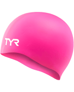 Gorro de natación de silicona sin arrugas para adultos