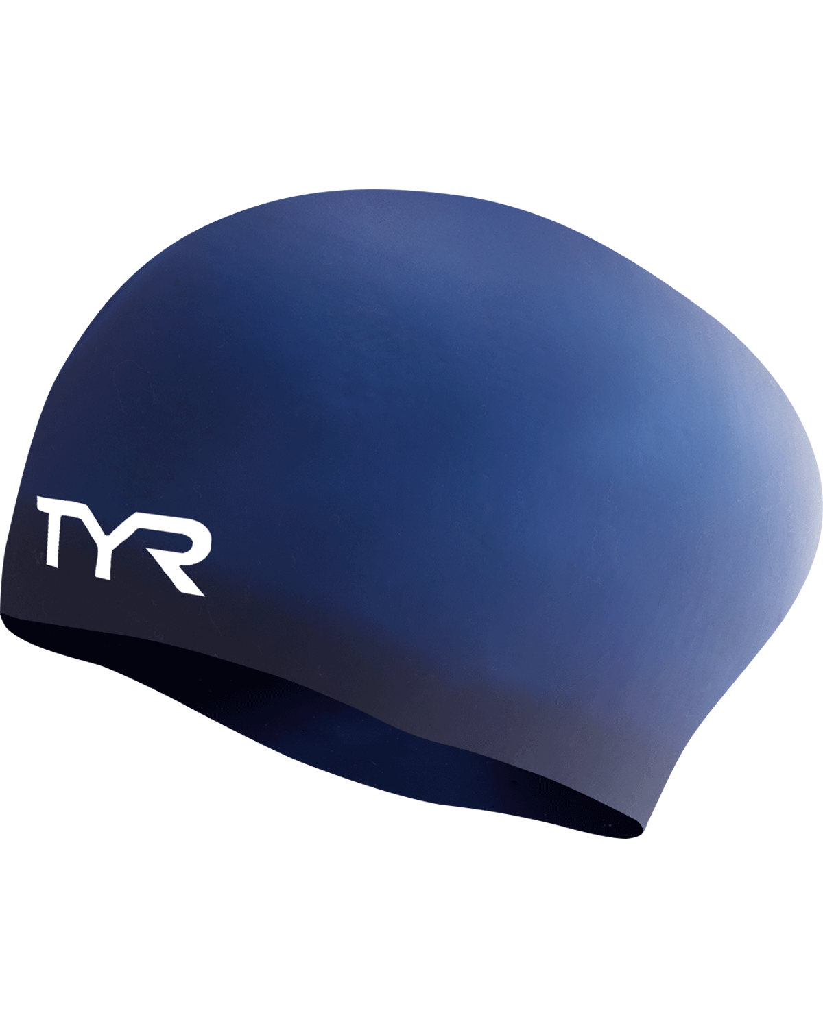 TYR Adult Long Hair Silicone Wrinkle-Free Swim Cap