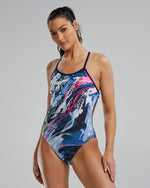Durafast Elite® Women's Crosscut Tieback Swimsuit - Transient