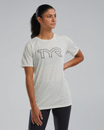 Women's Ultrasoft Lightweight Tri Blend Tech Tee - Big Logo