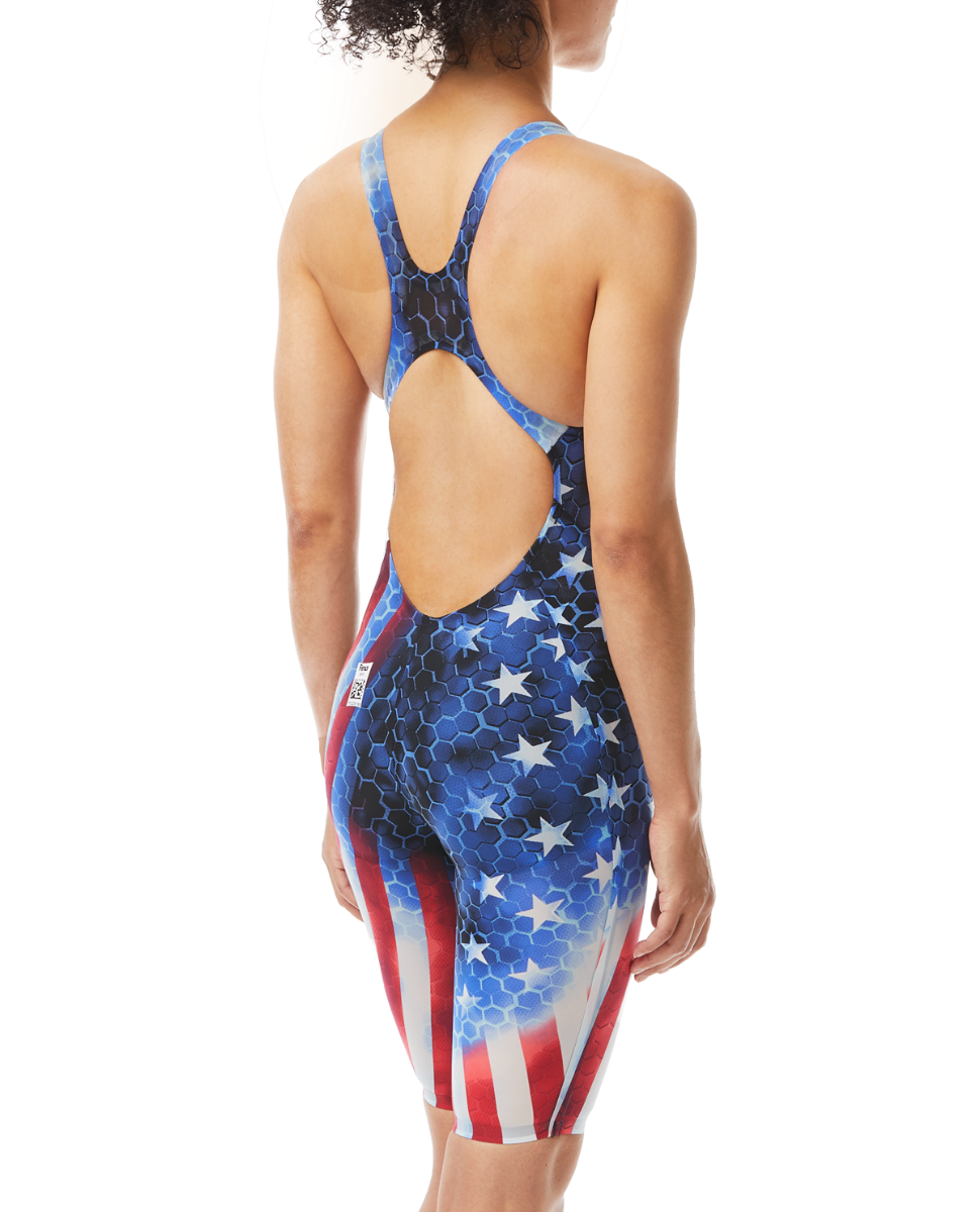 Women's Avictor Open Back Swimsuit - Supernova USA – TYR EU