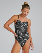 Maillot de bain à découpes TYR Durafast Elite® pour femme - Waveform 